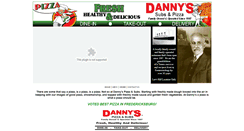 Desktop Screenshot of dannyspizzaandsubs.com